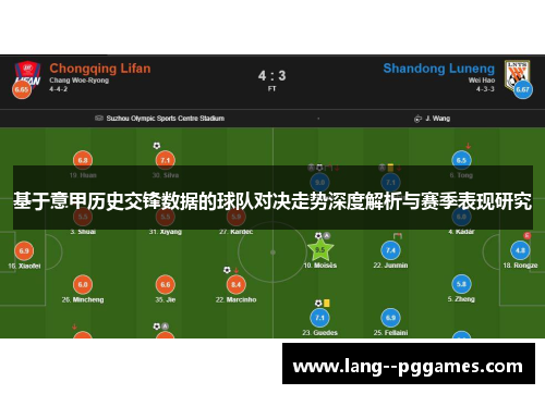 基于意甲历史交锋数据的球队对决走势深度解析与赛季表现研究 基于意甲历史交锋数据的球队对决走势深度解析与赛季表现研究